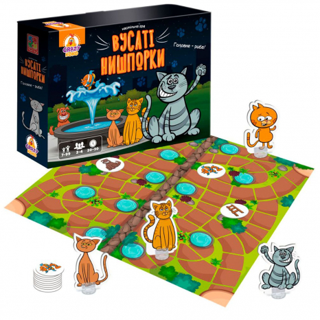 Гра настільна маршрутна "Вусаті нишпорки" Vladi Toys VT8055-44