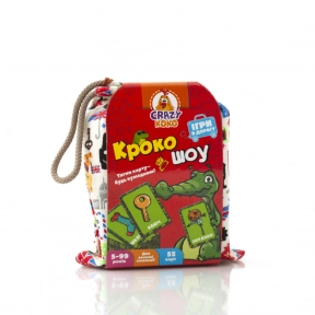 Настільна гра в мішечку "Крокошоу" VT8077-10 (укр) Vladi Toys