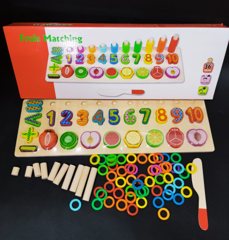 Рахунковий набір першокласника Фруктова математика