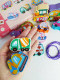 Дерев'яна іграшка шнурівка намисто з картками Транспорт
