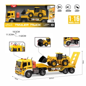 Фрикційна машинка з трактором WY571P
