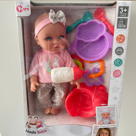 Пупс з ванночкою  WZB 8125-4