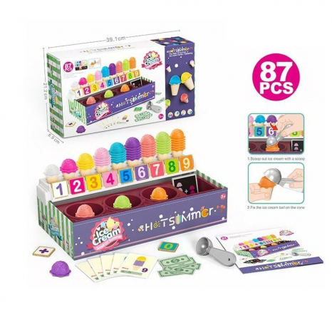 Логічна дитяча гра Магазин морозива XG 3-6