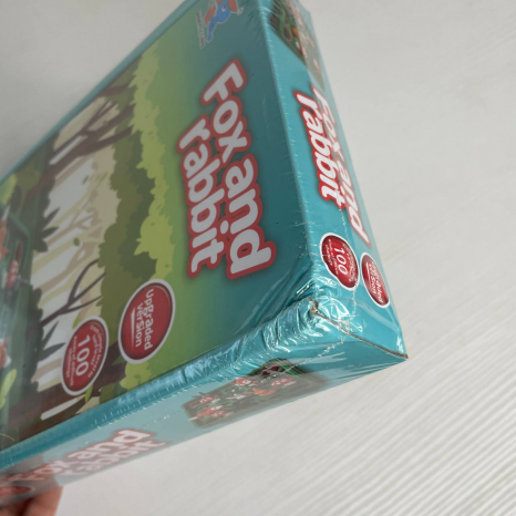 УЦІНКА!!! Настільна гра - головоломка Лисиця та кролик (100 логічних завдань)