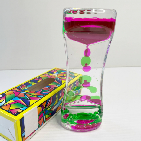 Пісочний годинник 4 кольри мікс 5х3х13.5 см, XX-3