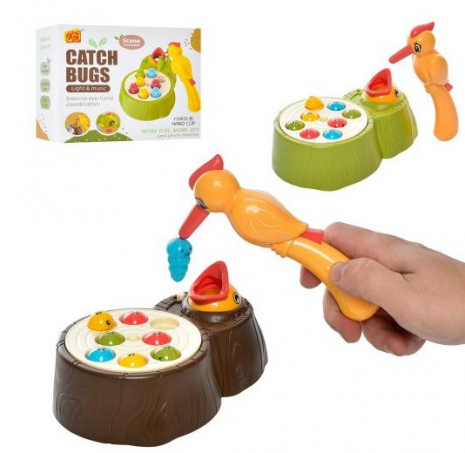 Музична магнітна гра Нагодуй пташеня Y33925A-Y33930A