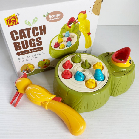 Музична магнітна гра Нагодуй пташеня Y33925A-Y33930A