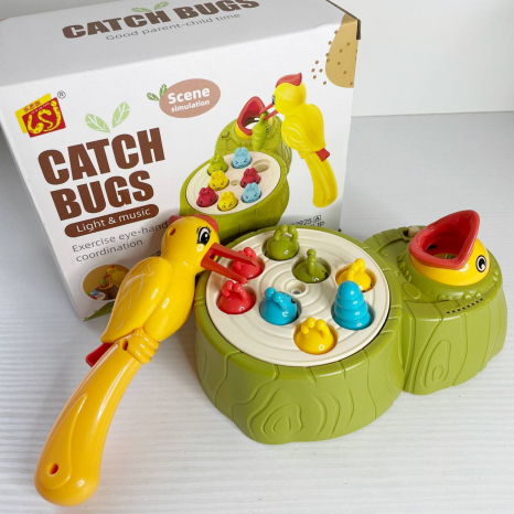 Музична магнітна гра Нагодуй пташеня Y33925A-Y33930A