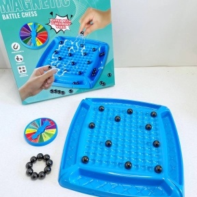 Магнітний шаховий бій, настільна гра з магнітними кульками
