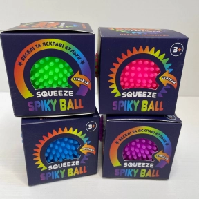 Антистресс – мячик 7,5 см наполнитель PVA YabbaDabba YD2540 (цена за 1 штуку, цвет случайный)