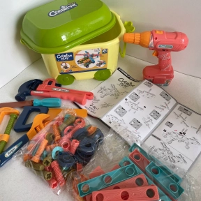 УЦЕНКА!!!! Конструктор на шурупах, от 82 дет., 3 вида. YF807-ABC