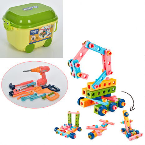 УЦІНКА!!! Конструктор на шурупах, від 82 дет., 3 види. YF807-ABC