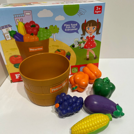 Продукти YH8018-2 овочі, ягоди, 6шт., кошик, кор., 30-23-11см.