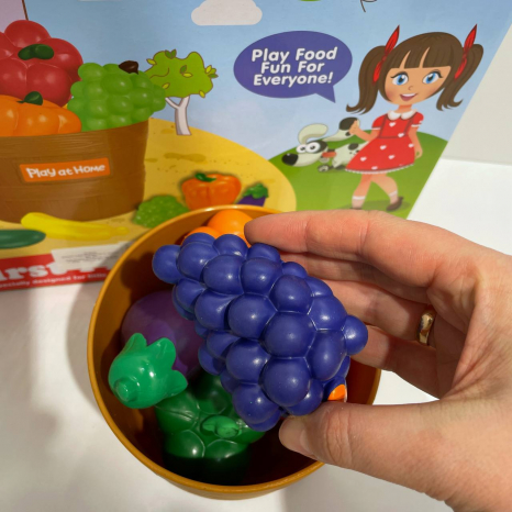 Продукти YH8018-2 овочі, ягоди, 6шт., кошик, кор., 30-23-11см.