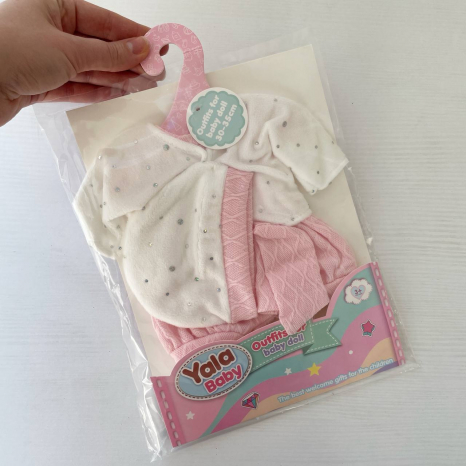 Одяг для пупса для ляльок зростом 30-35 см, у пакеті YLC 330 A