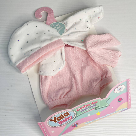 Одяг для пупса для ляльок зростом 30-35 см, у пакеті YLC 330 A