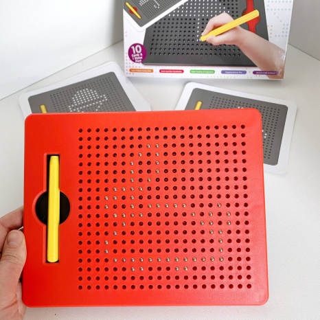 Дощечка магнітна (планшет) з ручкою, картками MagPad YM2021-5