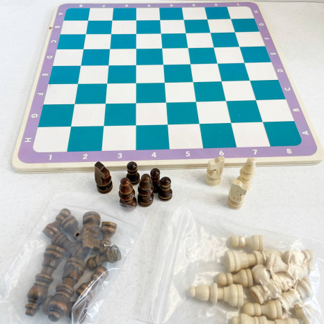 Дерев'яні шашки-шахи 4в1 в коробці YT-3678