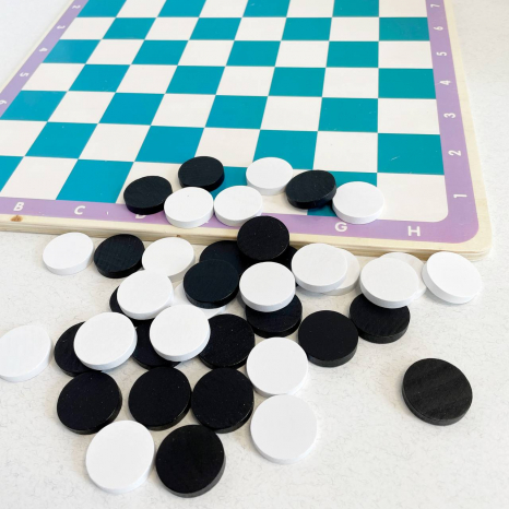 Дерев'яні шашки-шахи 4в1 в коробці YT-3678