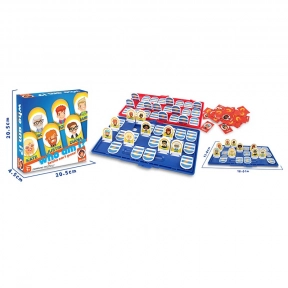 Дитяча розвиваюча настільна гра "Вгадай, хто я?" Дорожна версія (імена персонажів англійською)