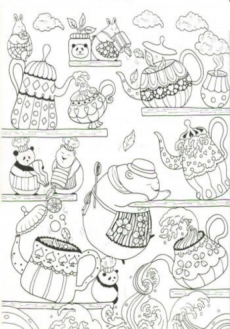 Майже мільйон ведмедів. Книга для дозвілля, розмальовка - антистрес. ЖОРЖ