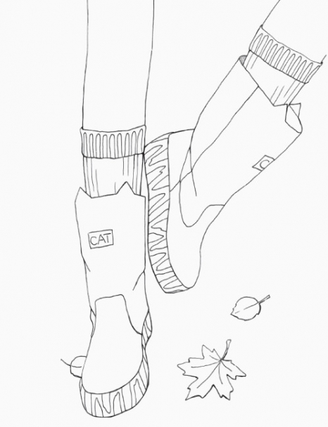 Фешн - раскраска для девочек #girls#fashion#cats101030У