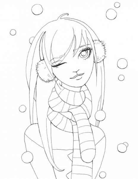 Фешн - раскраска для девочек #girls#fashion#cats101030У