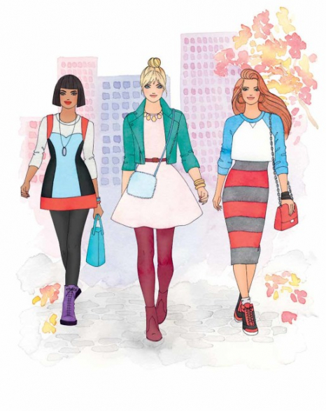 Модный стилист: Коллекция Осень-Зима (укр) книга для досуга Z101098У