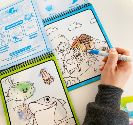 Багаторазова водна розмальовка Z183-1B-4B-8B-9B (ціна за 1 шт)