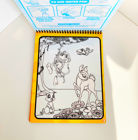 Багаторазова водна розмальовка Z183-1B-4B-8B-9B (ціна за 1 шт)