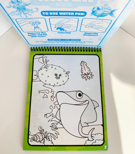 Багаторазова водна розмальовка Z183-1B-4B-8B-9B (ціна за 1 шт)