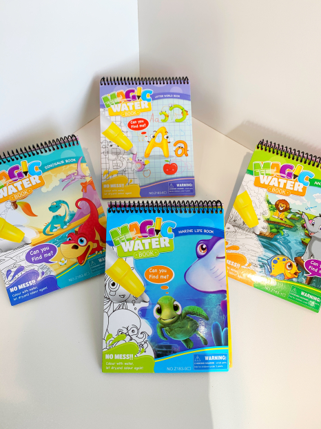 Багаторазова водна розмальовка Z183-1B-4B-8B-9B (ціна за 1 шт)