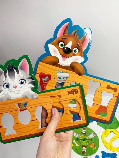 Игра - сортер "Накорми пушистиков", Zebrik, ZB2002-07