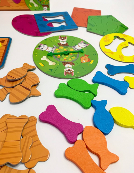 Игра - сортер "Накорми пушистиков", Zebrik, ZB2002-07