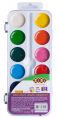 Фарби аквар. 12 кол., пласт./кор. без/п, біла ZB.6544-08