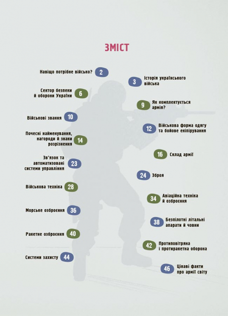 Дитяча енциклопедія: Хочу знати. Як це влаштовано: Військо України. ЗНТ010