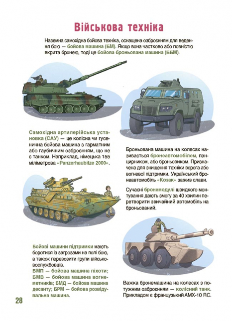 Дитяча енциклопедія: Хочу знати. Як це влаштовано: Військо України. ЗНТ010